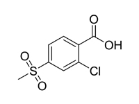 2-氯-4-(甲磺酰基)苯甲酸，97%（HPLC） 