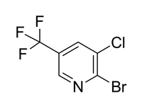 2-溴-3-氯-5-(三氟甲基)吡啶，96%（GC) 